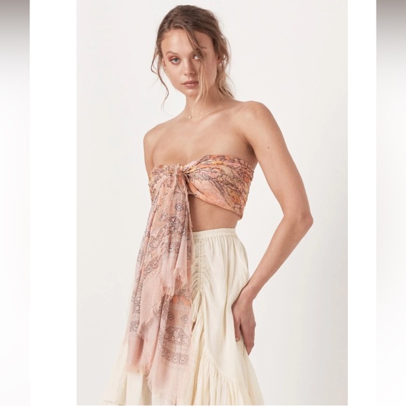 Spell & the Gypsy Collective Amethyst Travel Scarf Blush 💖 - Picture 2 of 6